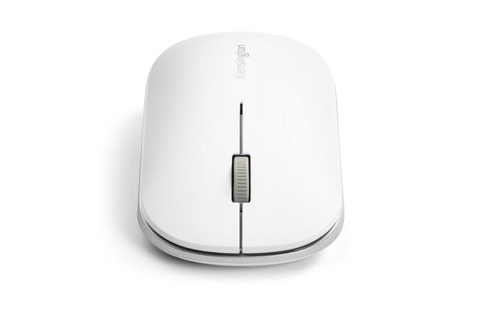 Kensington Ratón inalámbrico dual SureTrack™: blanco Ratón Viajes Inalámbrico RF Wireless + Bluetooth 2400 DPI