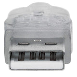 Manhattan Cable de Extensión USB 2.0 de Alta Velocidad Cable USB 2.0 USB A USB A Macho/Hembra