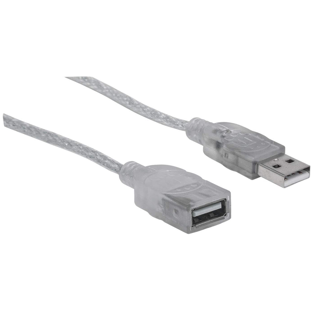 Manhattan Cable de Extensión USB 2.0 de Alta Velocidad Cable USB 2.0 USB A USB A Macho/Hembra