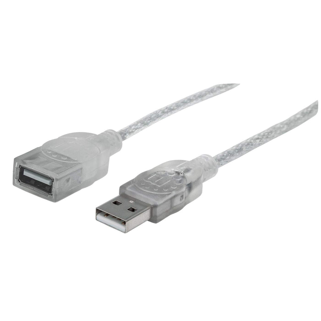 Manhattan Cable de Extensión USB 2.0 de Alta Velocidad Cable USB 2.0 USB A USB A Macho/Hembra