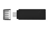 Kingston Technology DataTraveler 70 Memoria Flash 32 GB USB Tipo C 3.2 Gen 1 (3.1 Gen 1) Tapa