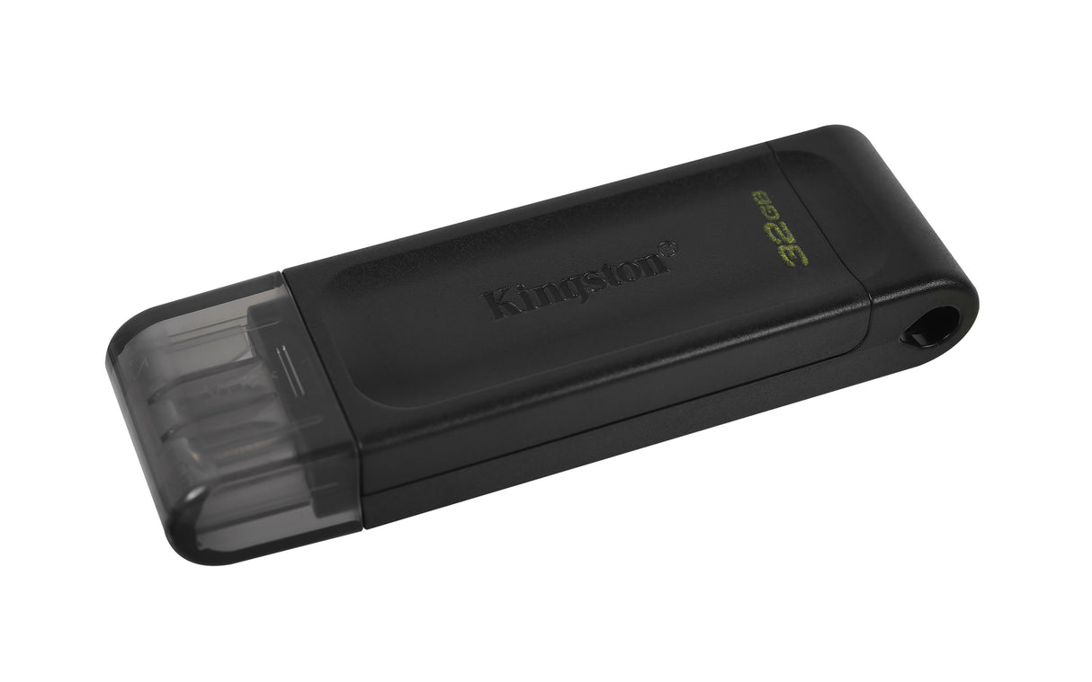 Kingston Technology DataTraveler 70 Memoria Flash 32 GB USB Tipo C 3.2 Gen 1 (3.1 Gen 1) Tapa