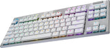TECLADO LOGITECH G915 TKL LIGHTSPEED USB BT RGB WHITE (920-009660)