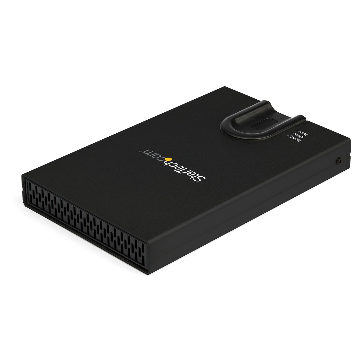 StarTech.com Caja para Disco Duro Cifrada - con Acceso por Huella Digital - para Unidades SATA de 2,5" cajas para discos duros externos 1 2.5 cm (2.5") SATA, Serial ATA II, Serial ATA III 9.5 mm