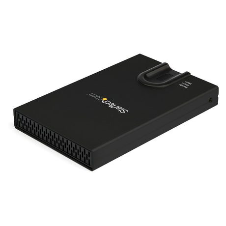 StarTech.com Caja para Disco Duro Cifrada - con Acceso por Huella Digital - para Unidades SATA de 2,5" cajas para discos duros externos 1 2.5 cm (2.5") SATA, Serial ATA II, Serial ATA III 9.5 mm