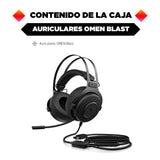 HP OMEN Audífonos Blast, Alámbrico, Juego, 390 g, 1A858AA#ABL | Audífonos y auriculares