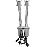 StarTech.com Brazo de Soporte para 2 Monitores - para Pantallas VESA de 15 a 32IN con Hub USB de 2 Puertos Monitor Plata