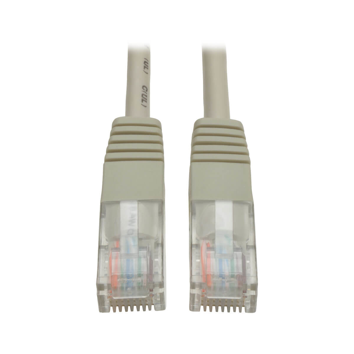 Tripp Lite N002-006-GY Cable Ethernet (UTP) Moldeado Cat5e 350 MHz (RJ45 M/M), PoE - Gris, 1.83 m [6 pies]