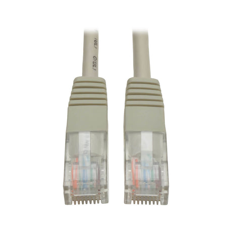 Tripp Lite N002-006-GY Cable Ethernet (UTP) Moldeado Cat5e 350 MHz (RJ45 M/M), PoE - Gris, 1.83 m [6 pies]