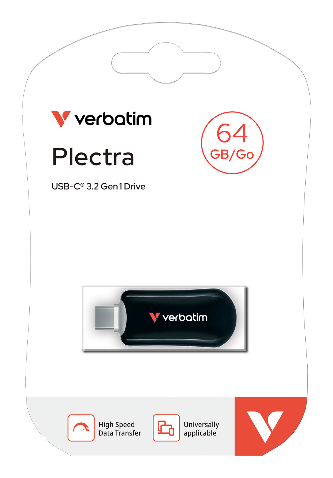 Verbatim 30224 Memoria Flash 64 GB USB Tipo C 3.2 Gen 1 (3.1 Gen 1) 100 MB/s