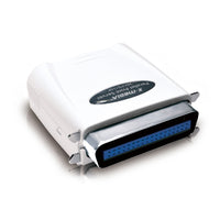 X-Media XM-PS110P cambiadores de género de cables Parallel Port RJ-45 Port Blanco