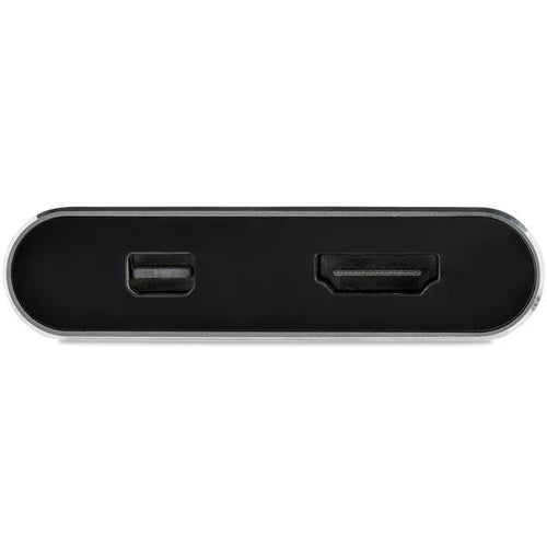 StarTech.com Adaptador de Vídeo Multipuertos USB-C - HDMI o Mini DisplayPort - 4K de 60Hz Adaptadores gráficos USB No Si