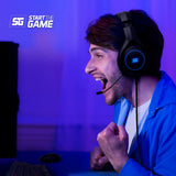 Vorago HS-501 auricular y casco Auriculares Alámbrico Diadema Juego Negro
