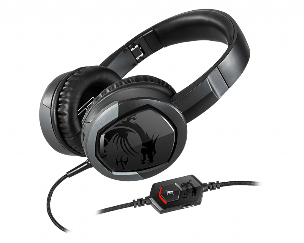MSI Immerse GH30 V2 Auriculares Auriculares Diadema Juego Binaural