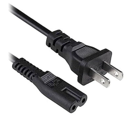 BRobotix 000123 cable de transmisión Negro 1,8 m Enchufe tipo A C8 acoplador