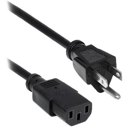 BRobotix 000140 cable de transmisión Negro 1,8 m NEMA 5-15 C13 acoplador