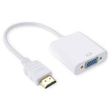 BRobotix 110910 cambiador de género para cable HDMI VGA Blanco