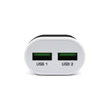 BRobotix 161264N cargador de dispositivo móvil Universal Negro, Blanco Corriente alterna Interior