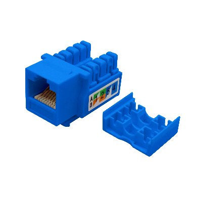 Jack Brobotix  CAT5E Keystone  color Azul