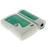 Probador de Cables RJ45 RJ11 Brobotix 567357, 8 Puertos, 1Gbps, Pantalla LCD