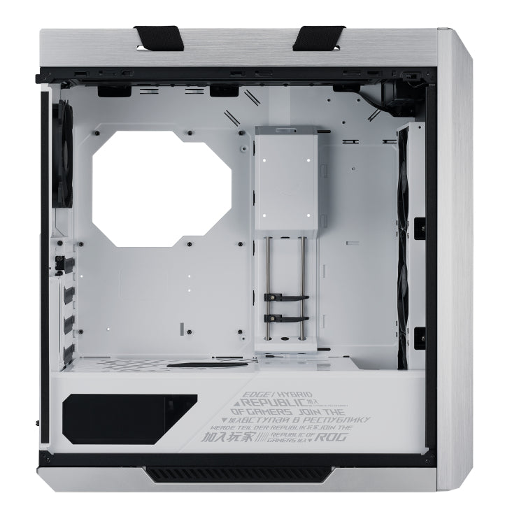 ASUS ROG Strix Helios GX601 carcasas ordenador Aluminio, Vidrio templado Midi Tower PC Blanco