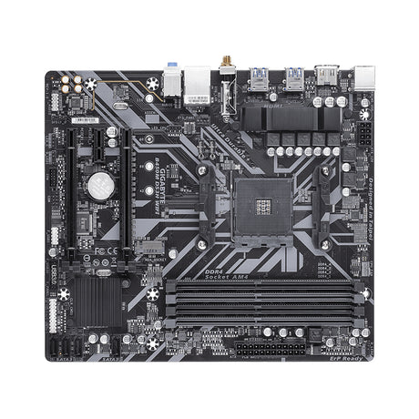 GIGABYTE B450M DS3H WIFI Placa base - Compatible con AMD Series 5000 CPUs, up to 3600MHz DDR4 (OC), 1xPCIe M.2, WIFI 802.11ac, GbE LAN, USB 3.1 Gen 1 placas base AMD Zócalo AM4 1 Zócalo AM4