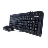 Vorago KM-105 teclado Ratón incluido Universal USB QWERTY Español Negro