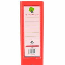 Techmakro KITCARP25RJ carpeta Cartón, Cloruro de polivinilo (PVC) Rojo Carta, Folder de archivo convencional, Mate, 650 