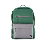 7J595AA - HP Mochila HP Campus verde Laptop Gray; Green 39,6 cm (15.6") Mochila Poliéster, Poliespuma