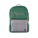 7J595AA - HP Mochila HP Campus verde Laptop Gray; Green 39,6 cm (15.6") Mochila Poliéster, Poliespuma