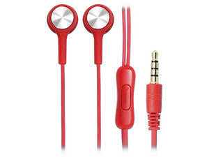 Audífonos manos libres Ghia Comet2 GAC-171, Micrófono, Color Rojo, Cable 1.2m