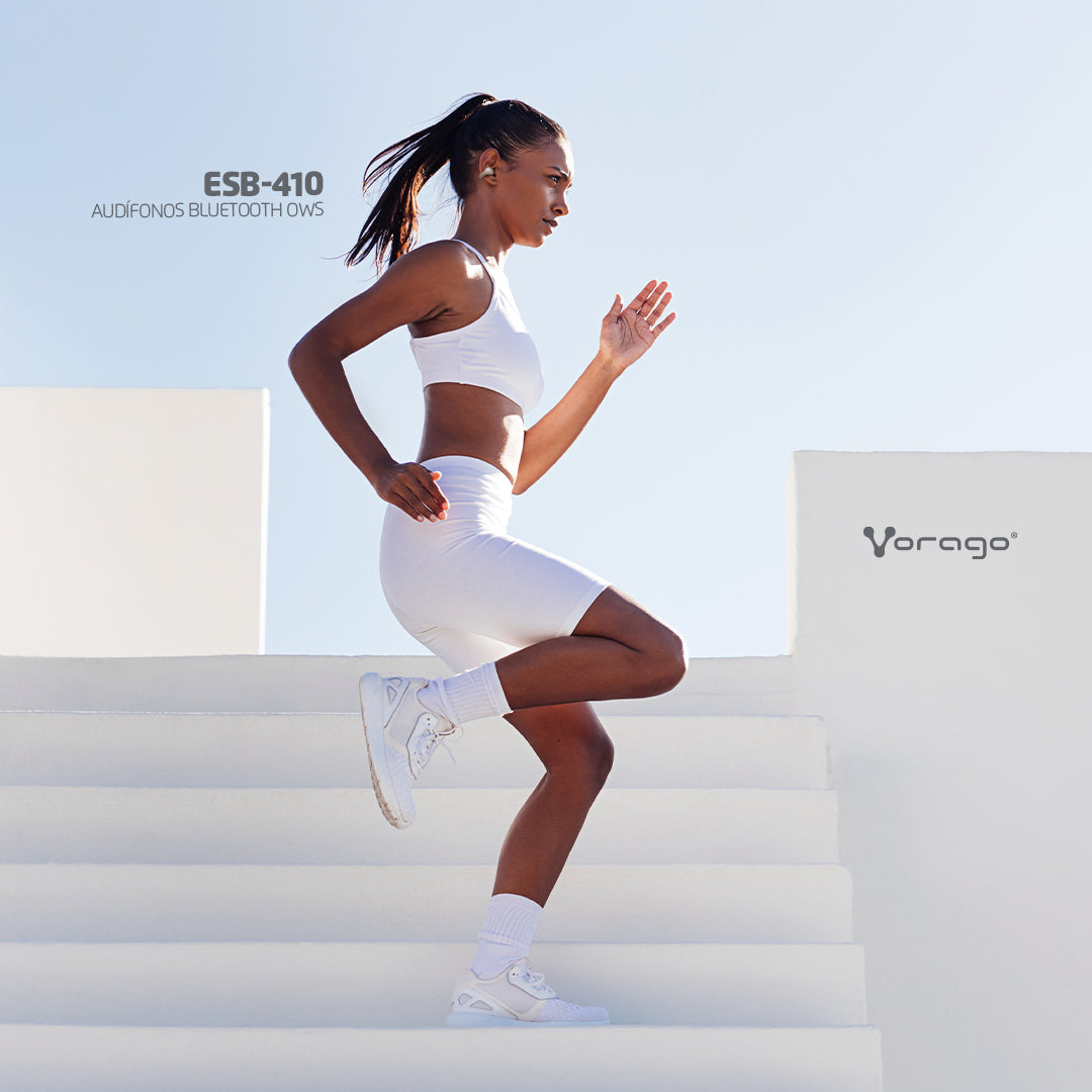 Vorago ESB-410 audífono y auriculare Auriculares Inalámbrico Intra auditivo Llamadas/Música USB Tipo C Bluetooth Blanco