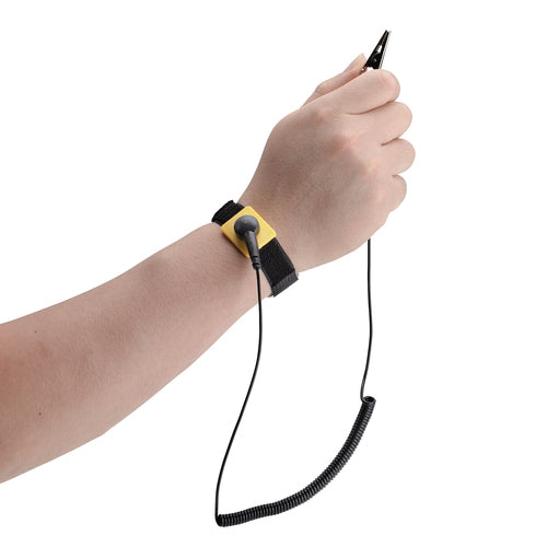 StarTech.com ESD-WRIST-STRAP Muñequeras antiestáticas Negro 1 MΩ 150 cm