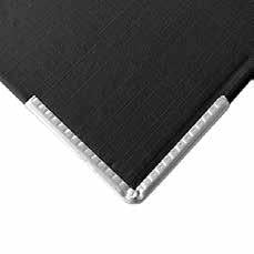 Techmakro KITTB10NG portapapeles Cartón, Cloruro de polivinilo (PVC) Negro, 240 mm, 330 mm, 200 g