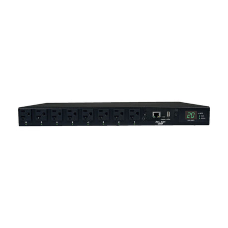 Tripp Lite PDUMH20ATNET PDU Monofásico Controlable con Switch de Transferencia Automática, 1.9kW, Entradas 15-20P / 5-20