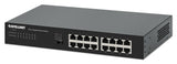 SWITCH INTELLINET GB 16 PTOS 19" Y DESKTOP METAL