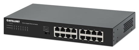 SWITCH INTELLINET GB 16 PTOS 19" Y DESKTOP METAL
