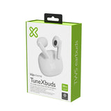Klip Xtreme TuneXbuds Auriculares Inalámbrico Intra auditivo Llamadas/Música/Deportes/Diario Bluetooth Blanco, 50 - 2000