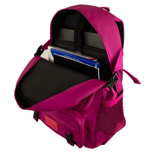 Perfect Choice PC-084228 maletín para laptop 43.2 cm (17") Mochila Magenta, Tirante para hombro, 500 g