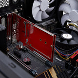StarTech.com Adaptador M.2 a U.3 para SSDs M.2 NVMe - Conversor Adaptador de Host de Unidad M.2 PCIe a U.3 de 2,5 (SFF-T