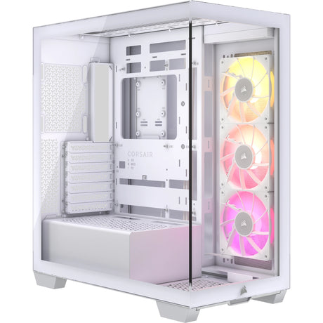 Corsair iCUE LINK 3500X RGB Midi Tower Blanco, EATX, Acero, Vidrio templado