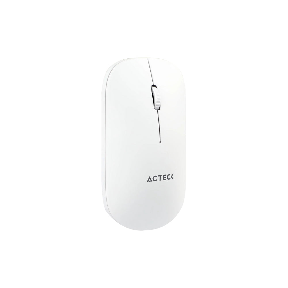 Acteck Creator Virtuos Silk MK720 teclado Ratón incluido Universal Bluetooth Español Blanco, Inalámbrico, Interruptor de