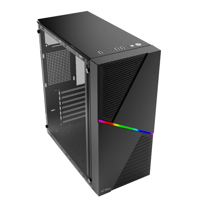 Acteck Draco GM450 Midi Tower Negro 500 W, ATX, Micro ATX, Mini-ITX, AC-935715