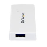 StarTech.com Adaptador Concentrador Hub Ladrón USB 3.0 (5Gbps) Super Speed para Laptop de 4 Puertos Salidas - Blanco hubs de interfaz USB 3.2 Gen 1 (3.1 Gen 1) Type-A USB 3.2 Gen 1 (3.1 Gen 1) Type-A 4 4