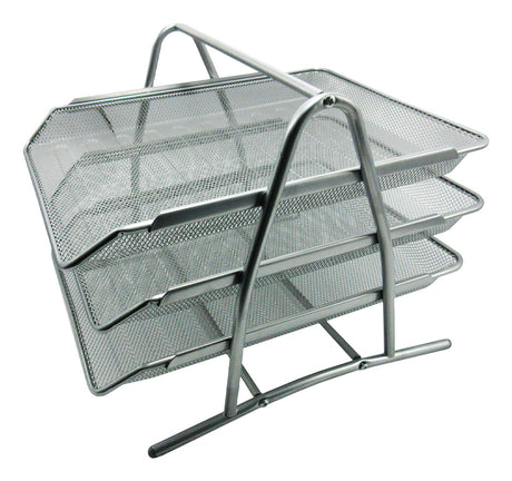 Nextep NE-162P bandeja de escritorio/organizador Metal Plata