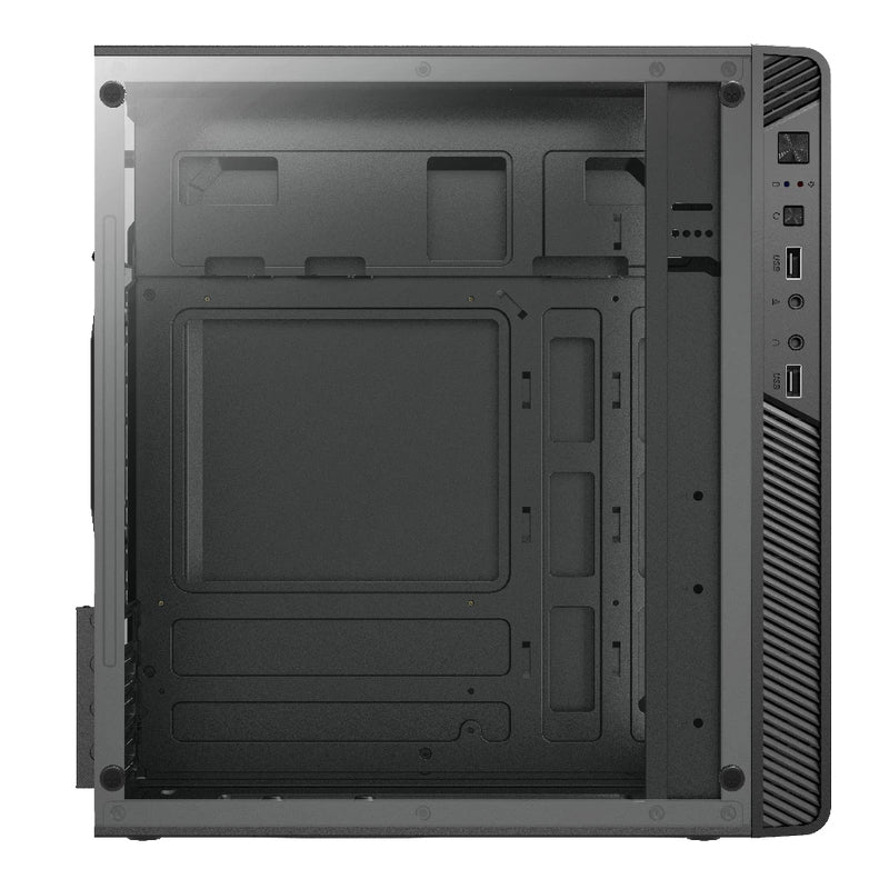 Acteck Performance II GI215W Carcasas ordenador Micro Torre PC Negro