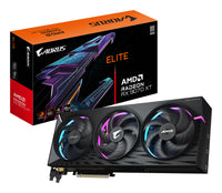 GIGABYTE AORUS Radeon RX 9070 XT ELITE 16G Tarjeta Gráfica - 16GB GDDR6, 256 bits, PCI-E 5.0, 3100 MHz Frecuencia Base, 2 x DisplayPort, 2 x HDMI, GV-R9070XTAORUS E-16GD tarjetas gráficas AMD Radeon RX 9070 XT 3100 MHz 7680 x 4320 Pixeles