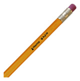 Nextep NE-028 lápiz de grafito 2HB 12 pieza(s), Amarillo, Hexagonal | Lápices de grafito