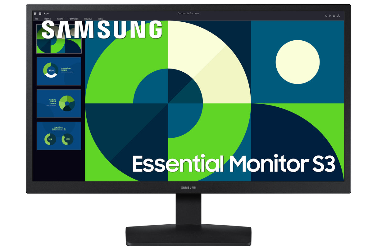 Samsung Essential Monitor LS24D310EALXZX Monitor 55,9 cm (22") 1920 x 1080 Pixeles Full HD LCD Negro