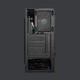 Yeyian YCH-LAR7-01BK gabinete de computadora Midi Tower Negro, ATX, Micro ATX, Acrilonitrilo butadieno estireno (ABS)